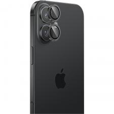 Protectie camera foto Benks Glass Warrior Lens Protector compatibila cu iPhone 16 / 16 Plus, Silver