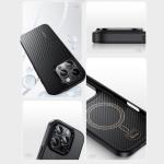 Carcasa Benks Montage Armor Pro cu MagSafe compatibila cu iPhone 16, Negru 6 - lerato.ro