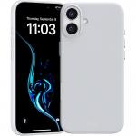 Carcasa Benks Vita Pro Silicone compatibila cu iPhone 16, Gri 8 - lerato.ro