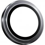 Protectie camera foto Benks Glass Warrior Lens Protector compatibila cu iPhone 16 / 16 Plus, Gri 3 - lerato.ro