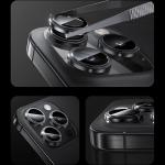 Protectie camera foto Benks Glass Warrior Lens Protector compatibila cu iPhone 16 / 16 Plus, Gri 6 - lerato.ro