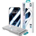 Folie protectie sticla securizata Benks Ultra Shield HD Glass, Kit montare inclus, compatibila cu iPhone 17 Air, Negru 13 - lerato.ro