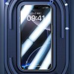 Folie protectie sticla securizata Benks Joy Touch Matte Glass, Kit montare inclus, compatibila cu iPhone 17 Air, Negru 11 - lerato.ro
