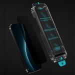 Folie protectie sticla securizata Benks Glass Warrior Privacy, Kit montare inclus, compatibila cu iPhone 17 Air, Negru 8 - lerato.ro