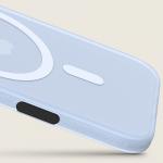Carcasa Benks Lucid Armor cu MagSafe compatibila cu iPhone 17 Air, Albastru 4 - lerato.ro