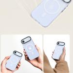 Carcasa Benks Lucid Armor cu MagSafe compatibila cu iPhone 17 Air, Albastru 8 - lerato.ro
