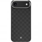 Carcasa Benks Magnetic Armor Air Armor Grid Kevlar Metal Frame 600D cu MagSafe compatibila cu iPhone 17 Air, Negru 2 - lerato.ro