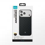 Carcasa Benks Magnetic Armor Air Armor Grid Kevlar Metal Frame 600D cu MagSafe compatibila cu iPhone 17 Air, Negru 14 - lerato.ro
