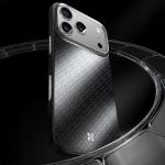 Carcasa Benks Magnetic Armor Air Armor Grid Kevlar Metal Frame 600D cu MagSafe compatibila cu iPhone 17 Air, Negru 5 - lerato.ro