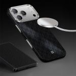 Carcasa Benks Magnetic Armor Air Armor Grid Kevlar Metal Frame 600D cu MagSafe compatibila cu iPhone 17 Air, Negru 7 - lerato.ro