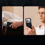 Carcasa Benks Magnetic Armor Air Armor Grid Kevlar Metal Frame 600D cu MagSafe compatibila cu iPhone 17 Air, Negru 11 - lerato.ro