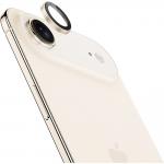 Protectie camera foto Benks DR Sapphire Lens Protector compatibila cu iPhone 17 Air, Gold 3 - lerato.ro