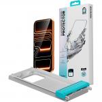 Folie protectie sticla securizata Benks Glass Warrior 2.0 AR-EZFita, Kit montare inclus, compatibila cu iPhone 17 Air, Negru 15 - lerato.ro