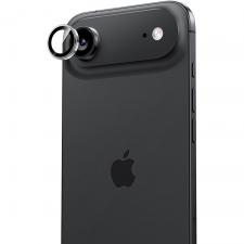 Protectie camera foto Benks Glass Warrior Metal Lens Protector compatibila cu iPhone 17 Air, Negru
