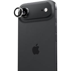 Protectie camera foto Benks Glass Warrior Metal Lens Protector compatibila cu iPhone 17 Air, Negru