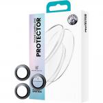 Protectie camera foto Benks Glass Warrior Metal Lens Protector compatibila cu iPhone 17 Air, Negru 12 - lerato.ro