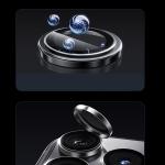 Protectie camera foto Benks Glass Warrior Metal Lens Protector compatibila cu iPhone 17 Air, Negru 11 - lerato.ro