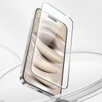Folie protectie sticla securizata Benks Glass Warrior HD, Kit montare inclus, compatibila cu iPhone 14 Pro, Negru 8 - lerato.ro