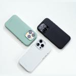 Carcasa Benks Vita Pro Silicone compatibila cu iPhone 16 Pro Max, Gri 22 - lerato.ro