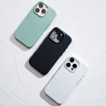 Carcasa Benks Vita Pro Silicone compatibila cu iPhone 16 Pro Max, Gri 23 - lerato.ro
