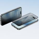 Folie protectie sticla securizata Benks Ultra Shield Privacy Glass, Kit montare inclus, compatibila cu iPhone 16 Pro Max, Negru 8 - lerato.ro