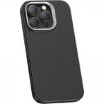 Carcasa Benks Armor Pro Kevlar Metal Frame 600D cu MagSafe compatibila cu iPhone 16 Pro Max, Negru 9 - lerato.ro