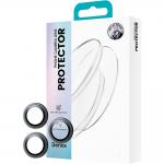 Protectie camera foto Benks Glass Warrior Lens Protector compatibila cu iPhone 16 Pro / 16 Pro Max, Silver 7 - lerato.ro