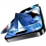 Folie protectie sticla securizata Benks Glass Warrior Sapphire Coating, Kit montare inclus, compatibila cu iPhone 16 Pro Max, Negru 5 - lerato.ro