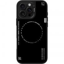 Huse si carcase iPhone 16 Pro, Carcasa Benks Dynamic Minimalist cu MagSafe compatibila cu iPhone 16 Pro, Negru, lerato.ro