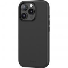 Huse si carcase iPhone 16 Pro, Carcasa Benks Vita Pro Silicone compatibila cu iPhone 16 Pro, Negru, lerato.ro