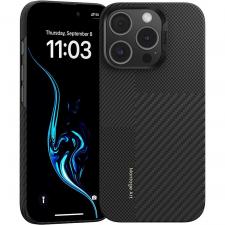 Huse si carcase iPhone 16 Pro, Carcasa Benks Montage Armor Air cu MagSafe compatibila cu iPhone 16 Pro, Negru, lerato.ro