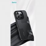 Carcasa Benks Montage Armor Pro cu MagSafe compatibila cu iPhone 16 Pro, Negru 6 - lerato.ro