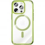 Carcasa Benks Lucent Pro cu MagSafe compatibila cu iPhone 16 Pro, Verde 2 - lerato.ro