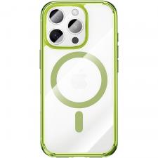 Carcasa Benks Lucent Pro cu MagSafe compatibila cu iPhone 16 Pro, Verde