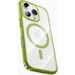 Carcasa Benks Lucent Pro cu MagSafe compatibila cu iPhone 16 Pro, Verde 3 - lerato.ro