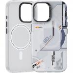 Carcasa Benks Mecha cu MagSafe compatibila cu iPhone 16 Plus, Alb 3 - lerato.ro