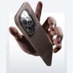 Carcasa Benks Armor Tint Kevlar cu MagSafe compatibila cu iPhone 16 Plus, Albastru 9 - lerato.ro