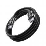 Cablu pentru incarcare si transfer de date Benks D46, USB-C la Lightning, 27W, 3A, 480Mbps, 2m, Negru 5 - lerato.ro