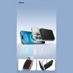 Baterie externa portabila Benks MP17, 10000 mAh, Incarcare Wireless 10W, Compatibila MagSafe, USB-C, Negru 16 - lerato.ro