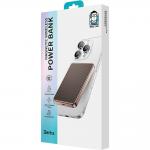 Baterie externa portabila Benks MP17, 10000 mAh, Incarcare Wireless 10W, Compatibila MagSafe, USB-C, Gold 17 - lerato.ro
