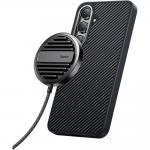 Carcasa Benks Armor Pro Kevlar 600D cu MagSafe compatibila cu Samsung Galaxy S24 Plus, Negru 6 - lerato.ro