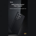 Carcasa Benks Armor Pro Kevlar 600D cu MagSafe compatibila cu Samsung Galaxy S24 Plus, Negru 10 - lerato.ro