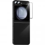 Folie protectie sticla securizata Benks Glass Warrior HD, Kit montare inclus, compatibila cu Samsung Galaxy Z Flip 6, Negru 2 - lerato.ro