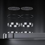 Protectie camera foto Benks Glass Warrior Lens Protector compatibila cu Samsung Galaxy Z Flip 7, Transparent 9 - lerato.ro