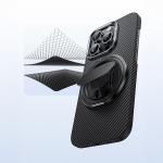 Suport universal pentru telefon Benks Ring Armor Pop Kevlar L56, Extensibil, Portocaliu 10 - lerato.ro