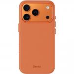 Carcasa Benks Vita Pro Silicone cu MagSafe compatibila cu iPhone 17 Pro, Portocaliu 2 - lerato.ro