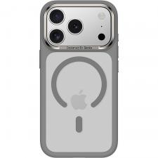 Huse si carcase iPhone 17 Pro, Carcasa Benks Mist Metal Frame cu MagSafe compatibila cu iPhone 18 Pro / 17 Pro, Gri, lerato.ro