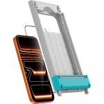 Folie protectie sticla securizata Benks Glass Warrior HD, Kit montare inclus, compatibila cu iPhone 17, Negru 2 - lerato.ro