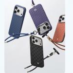 Snur pentru carcase Benks GS02 ArmorGrid, Lungime reglabila, Violet 5 - lerato.ro