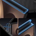 Carcasa Benks Magnetic Armor Grid Pro Grand Combo compatibila cu Samsung Galaxy Z Fold 8, Negru 9 - lerato.ro
